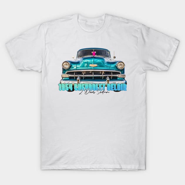 1954 Chevrolet BelAir 2 Door Sedan T-Shirt by Gestalt Imagery